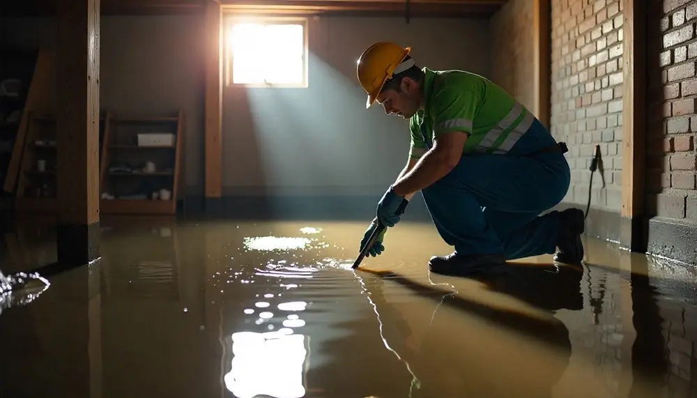Professional water damage restoration services in Manawa, WI